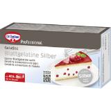 Dr. Oetker Blattgelatine Silber od. Halal, Preisangabe ohne MwSt. (Preis inkl. MwSt. 30,79  €), METRO 1 Kilogramm 1 Packung