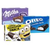 Oreo , Minions oder Milka versch. Sorten Lidl 108 Gramm 1 Packung