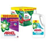 Ariel Gel 111 WG, Pulver 100 WG oder Caps 54 WG Lidl APP Preis 1 Packung