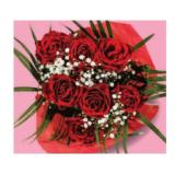 Roter Rosenstrauß 7 Rosen Lidl 1 Bund