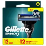 Gillette Mach3 Rasierklingen dm 12 Stück