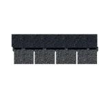 Onduline Schindel „Bardoline“, Rechteckform schwarz 524098 HELLWEG 2 Quadratmeter 1 Stück