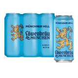 Löwenbräu Münchner Hell Lidl 0.50 Liter 6 Stück