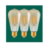 Eglo Amber Vintage Glühbirnen LED 30462649 BayWa 3 Stück