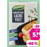 Dennree Norwegisches Lachsfilet Denns BioMarkt 160 Gramm 1 Packung