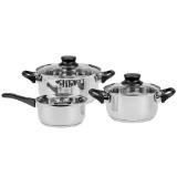 Luca Bessoni Kochtopfset „JANEK“ 35860103 Möbelix 5 Stück