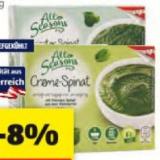 Promotion Bild von All Seasons Spinat versch. Sorten HOFER 600 Gramm 1 Packung