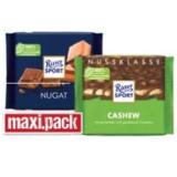 Ritter Sport Schokolade Bunte Vielfalt oder Nussklasse versch. Sorten Maximarkt  100 Gramm 1 Packung