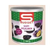 S-BUDGET Soft-Pflaumen Maximarkt 500 Gramm 1 Packung