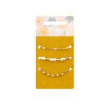 Bild von s-he stylecollection Armbänder gold dm 3 Stück