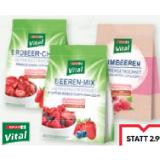 SPAR Vital Erdbeer-Chips, Himbeeren oder Beeren-Mix Maximarkt 30 Gramm 1 Packung