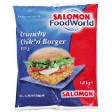 Salomon Food World Crunchy Chik`n Burger, Preisangabe ohne MwSt. (Preis inkl. MwSt. 21,99 €), METRO 1 Kilogramm