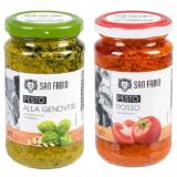 Promotion Bild von San Fabio Pesto div. Sorten Penny 190 Gramm 1 Glas