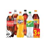 Coca-Cola , Coca-Cola light, Coca-Cola Zero, Fanta verschiedene Sorten, Sprite oder Mezzo Mix Maximarkt 1.50 Liter 1 Flasche
