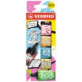 Bild von Stabilo Leuchtmarker Mini „Snooze“ PAGRO DISKONT 6 Stück 1 Packung