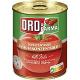 Oro di Parma Tomatenmark, Preisangabe ohne MwSt. (Preis inkl. MwSt. 5,27 €), METRO 850 Gramm 1 Dose