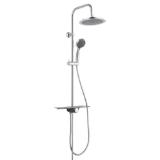Schütte Überkopfbrause-Set „Aquastor“, anthrazit 214431HELLWEG 1 Set