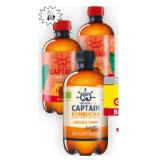 The GUTsy Captain Kombucha Pfirsich od. Ingwer-Zitrone BILLA 0.40 Liter 1 Flasche