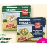 Linea Natura Bio-Vollkorn-Knäckebrot Roggen oder Sesam Denns BioMarkt 200 Gramm 1 Packung