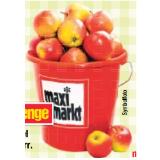 10 Liter Kübel mit oberösterr. Gala Äpfeln Maximarkt 6 Kilogramm 1 Packung