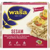 Wasa Knäckebrot Sesambröd od. Roggen, Preisangabe ohne MwSt. (Preis inkl. MwSt. 1,86 €), METRO 1 Packung