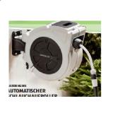 Gardenline Automatischer Schlauchaufroller ca. 180° drehbar HOFER 1 Stück