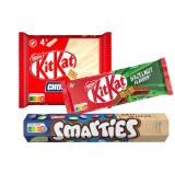 Nestle KitKat Finger, Chunky oder Smarties Versch. Sorten Lidl 1 Packung