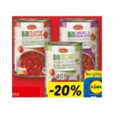 Promotion Bild von Baresa Bio gehackte Tomaten versch. Sorten Lidl Plus Vorteilspreis 425 Milliliter 1 Dose