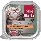 Dein Bestes Nassfutter Katze div. Sorten dm 100 Gramm 1 Schale