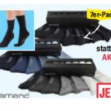 Camano Erwachsenen-Socken 7er-Packung Maximarkt 1 Packung