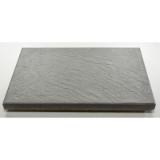 Schieferplatte platingrau 654808 HELLWEG 1 Stück
