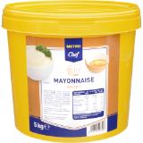 Metro Chef Mayonnaise, Preisangabe ohne MwSt. (Preis inkl. MwSt. 20,89 €), METRO 5 Kilogramm 1 Packung
