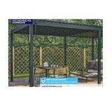 Sorara Outdoor Living Pergola mit Lamellendach 3 x 5 x 2,4 m HOFER 1 Stück