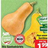 Promotion Bild von Ein gutes Stück Heimat Bio Speisekürbis Butternuss aus Österreich Lidl 1 Kilogramm