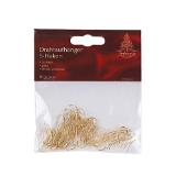 Ambientis Drahtaufhänger S-Haken, gold 272653 HELLWEG 50 Stück