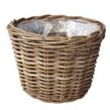 VAN DER LEEDDON Pflanzkorb Rattan 9430624 BayWa 1 Stück