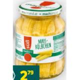 Machland Maiskölbchen BILLA PLUS 330 Gramm 1 Glas