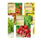 Bio-Samenprogramm Tomaten, Radieschen oder Sonnenblumen, PG2 644272 HELLWEG 1 Packung