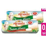 President Sainte Maure Ziegenweichkäserolle Sutterlüty 200 Gramm 1 Rolle