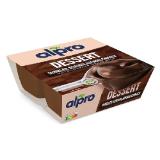 alpro Sojadessert Vanille oder Dunkle Schokolade HOFER 125 Gramm 4 Stück
