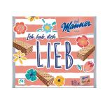 Manner Neapolitaner Schnitten in Gschenkpackung Lidl 18 Stück