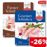 Berger Schinken geschnitten versch. Sorten Unimarkt 150 Gramm 1 Packung