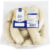 Metro Chef Münchner Weisswürste, Preisangabe ohne MwSt. (Preis inkl. MwSt. 9,89 €), METRO 1 Kilogramm 1 Packung