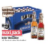 Rieder Weissbier Hell, Dunkel oder Alkoholfrei Maximarkt 0.50 Liter 20 Stück