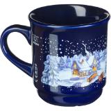 MÄSER Glühweinbecher blau mit Dekor, Preisangabe ohne MwSt. (Preis inkl. MwSt. 2,27 €), METRO 1 Stück