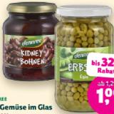 Dennree Bio-Gemüse im Glas versch. Sorten Denns BioMarkt 1 Glas