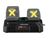 Parkside Akku-Ladegerät, 20 V, Doppelladegerät Lidl 1 Stück