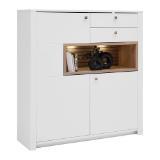 premium living Highboard „WHITEHOUSE“ 2737047007 mömax 1 Stück