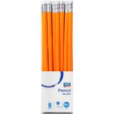 aro Bleistift mit Radierer, Preisangabe ohne MwSt. (Preis inkl. MwSt. 4,55 €), METRO 50 Stück