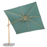 Schneider Schirme Ampelschirm „Rhodos Twist Loft“, grün 302842 HELLWEG 1 Stück